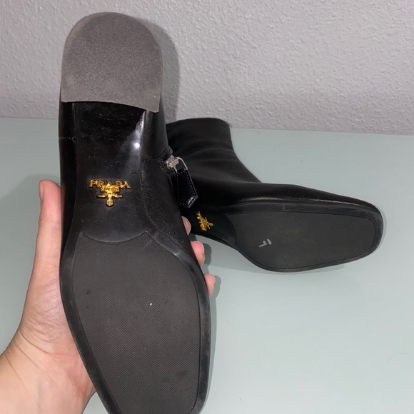 ‼️SOLD ‼️Vintage Authentic Prada Leather booties - Picture 8 of 8